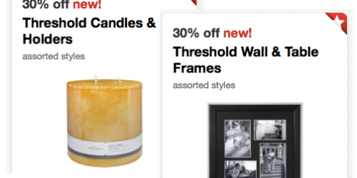 Target: New Cartwheel Offers (30% Off Threshold Candles, Frames, Dinning Chairs & Bar Stools!)