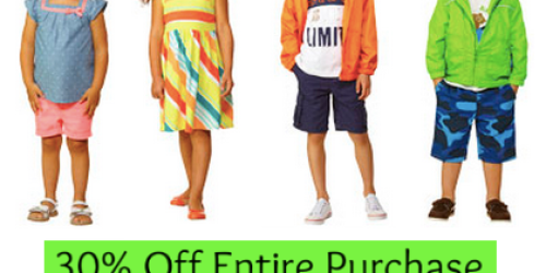 Gymboree: 30% Off Entire Purchase + Additional 20% Off (or Possibly 25% for Gymboree Rewards Members)