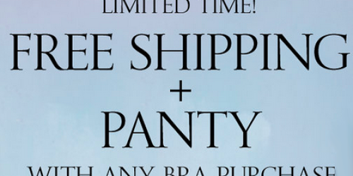 Victoria’s Secret: FREE Standard Shipping & Free Panty with ANY Bra Purchase + 2 Secret Rewards Cards with $10 Swim Wear Purchase (Clearance Included!)