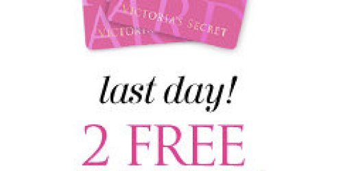 Victoria’s Secret: *HOT* Score 2 FREE Secret Reward Cards, a Bra, Panty, & Swimwear Items – All for Under $30 Shipped (Ends Tonight!)