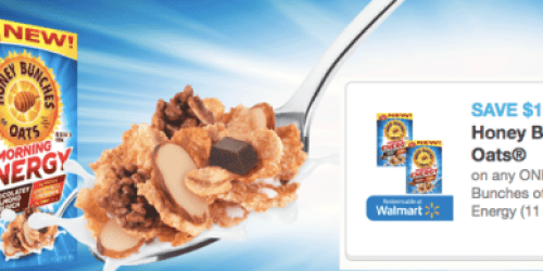 High Value $1/1 Honey Bunches of Oats Morning Energy Cereal Coupon (+ Stackable Target Coupon!)