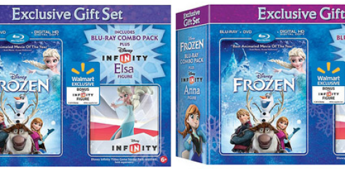 Walmart: Disney’s Frozen Blu-Ray/DVD/Digital HD Combo Pack + Disney Infinity Figure Only $21.96