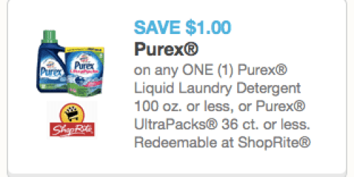 *HOT* $1/1 Purex Laundry Detergent Coupon = Even Sweeter Deals at CVS, Walgreens & Rite Aid