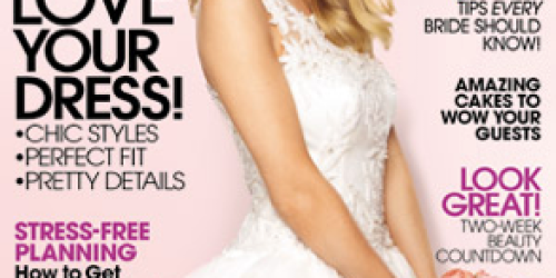 Free Subscription to Bridal Guide Magazine (+ $25 Kohl’s Coupon When You Create Wedding Registry!)