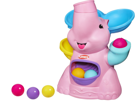 playskool fold and go elephant pink