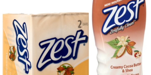 High Value $1/1 ANY Zest Body Wash or Bar Soap Coupon (No Size Restrictions!) = Free at Dollar Tree + More