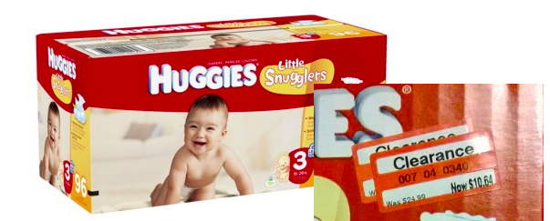 Target Huggies 96ct Box of Diapers Possibly 7.64