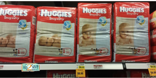 Kroger & Fred Meyer Shoppers: Score Huggies Diapers Jumbo Packs for as Low as $2.49 (After Catalina)