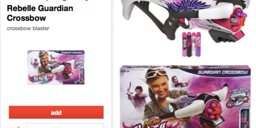 *HOT* Target: Nerf Rebelle Guardian Crossbow Blaster As Low As $5 After Coupon and Cartwheel