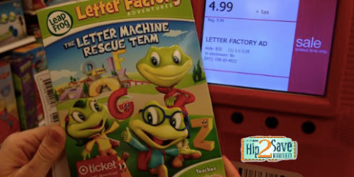 Target: LeapFrog The Letter Machine Rescue Team DVD Only $2.99 (Reg. $9.99!) – Great for Easter Baskets