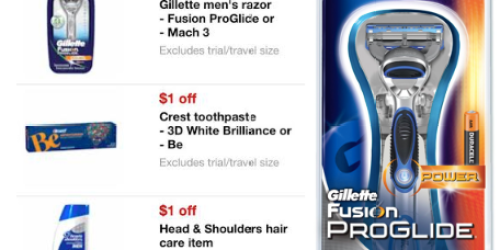 Target: New Mobile Coupons (Save on Gillette, Herbal Essences, Old Spice & More!)