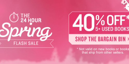 Better World Books: 40% Off 5+ Used Books + Free Shipping = 5 Children’s Books Only $10.44 Shipped