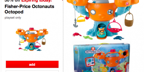 Target Cartwheel: 50% Off Fisher-Price Octonauts Octopod Playset Today Only = As Low As $15