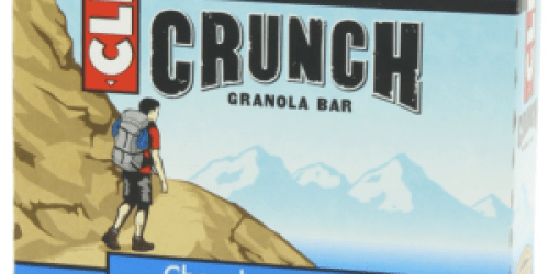 Amazon: Clif Crunch Chocolate Chip Granola Bars Only 28¢ Each Shipped