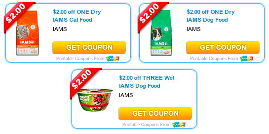 3 Printable Iams Coupons Reset Iams Dog Food as Low as 3