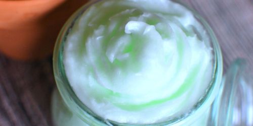 Homemade Whipped Coconut Oil Cooling Lotion