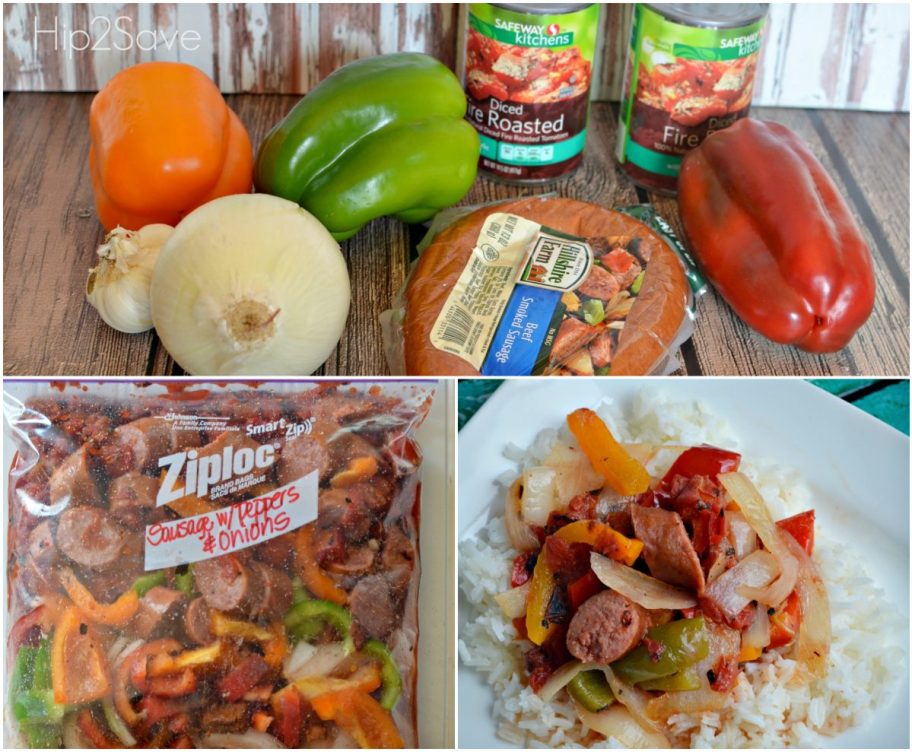 ingredients for make-ahead crock pot weeknight meals