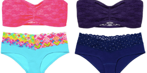 Victoria’s Secret: Lace Trim Hipster Panty & Lace Bandeau Bra Only $9.50 Shipped (After Reward Card)