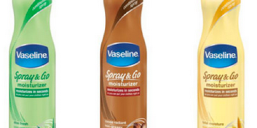 Rite Aid: Vaseline Spray & Go Lotion Only $2 Starting April 13th (Print Your Coupon Now!)