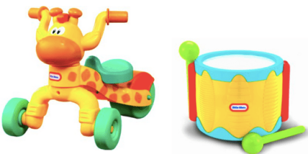 Amazon: Little Tikes Go & Grow Lil’ Rollin Giraffe Only $15 + Tap-A-Tune Drum Only $6 (Best Prices!)