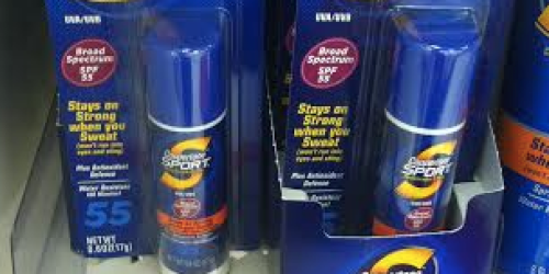 Target: Coppertone Sport Sunscreen Sticks Only $1.39 Each (After Gift Card)