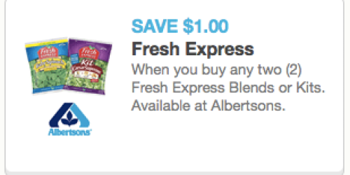 Rare $1/2 Fresh Express Salad Kits Coupon (Still Available!) = Only $1.50 Each at Target