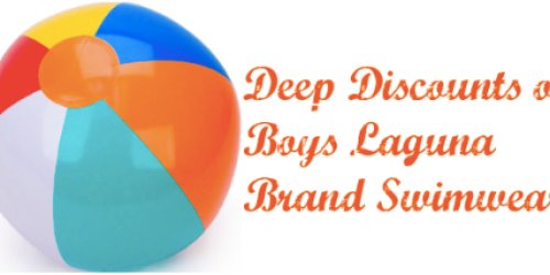 Amazon: Deep Discounts on Boys Laguna Swimwear