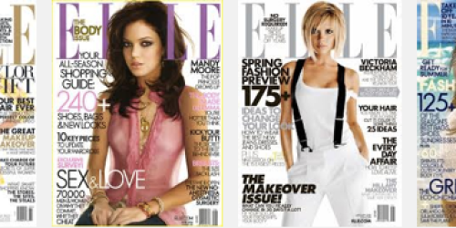 FREE 2 Year Subscription to Elle Magazine