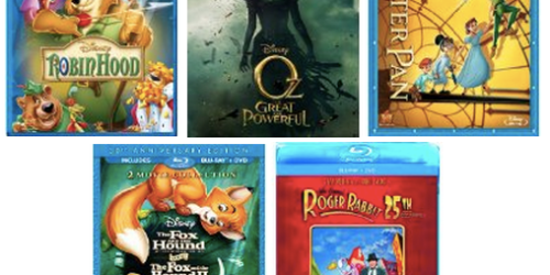 Amazon: Lots of Nice Deals on Disney Blu-ray Movies (Great for Easter Baskets!)