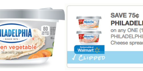 Rare $0.75/1 Philadelphia Soft Cream Cheese Spread Coupon = Only $1.24 at Safeway & Affiliate Stores