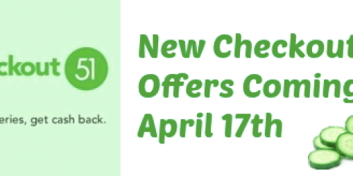 Checkout51: New Offers Coming April 17th (Including Cucumbers, Peeps, Kellogg’s Cereal & More!)