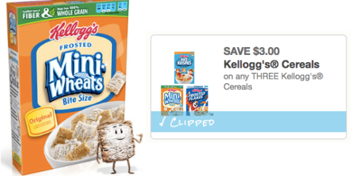 *HOT* 3 FREE Boxes of Frosted Mini Wheats at Target (Starting 4/17) + Kellogg’s Rewards Promotions & More
