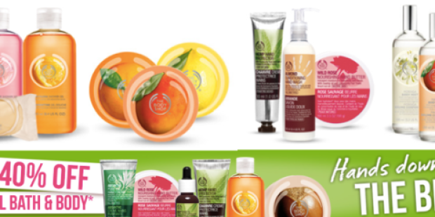 The Body Shop: 50% Off Body Lotions (+ 40% Off Bath & Body Products Today Only)