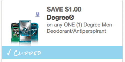 Walgreens: FREE Degree Men Deodorant (+ Bisquick Baking Mix as Low as Only 90¢ Per Box!)