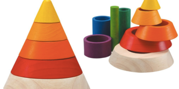 Amazon: 5-Star Rated Plan Toys Cone Sorting Set Only $14.82 (Made From Organic Recycled Rubber Wood)