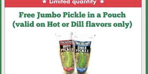 7-Eleven: Possible FREE Pickle in a Pouch for Mobile App Users (Limited Quantity)