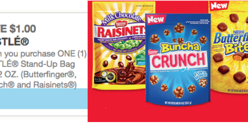 High Value $1/1 Nestle Stand Up Bag Coupon = Great Deals at Rite Aid (Thru 4/26) & CVS (Starting 4/27!)