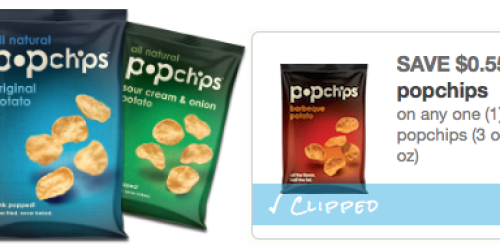 New $0.55/1 Bag of Popchips Coupon + Ibotta Offer = Only 95¢ at CVS (Through 4/26)