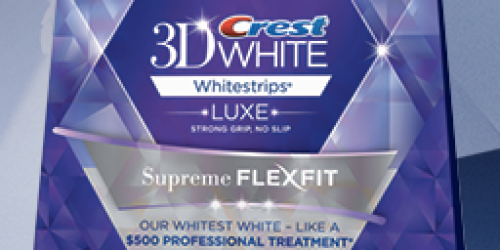 Free Crest 3D White Luxe Whitestrips Sample