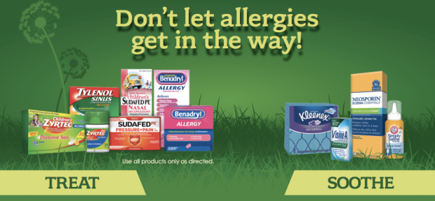FREE 20 Visa Gift Card w/ Select Allergy Products