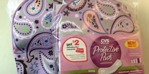 CVS: 1-Count Purse Pack Protective Pad Only 19¢!?