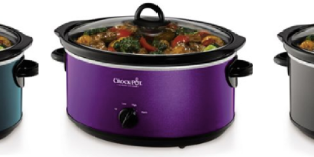 Kohl’s.com: Large Crock-Pot 7-qt. Slow Cooker Only $13.99 (After Rebate) + $6.95 Shipping