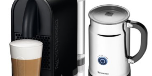 Amazon: Nespresso U Espresso Maker with Aeroccino Milk Frother Only $141(Reg. $249.99 – Best Price!)