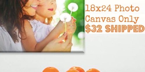 Easy Canvas Prints: 18×24 Photo Canvas Only $32 Shipped ($135 Value)