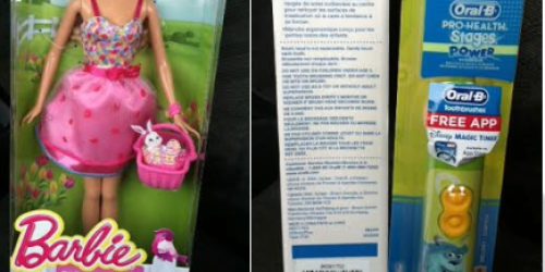Target: Barbie Spring Cutie Doll Possibly $1 + Oral-B Pro-Health Stages Power Toothbrush Only 49¢?!