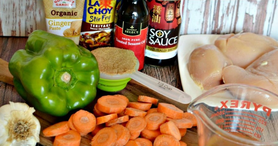 teriyaki chicken freezer meal ingredients