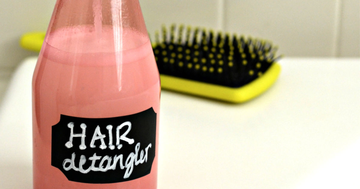Homemade Detangler Spray For Curly Hair 2 Ingredient DIY Hair Detangler Spray - Hip2Save