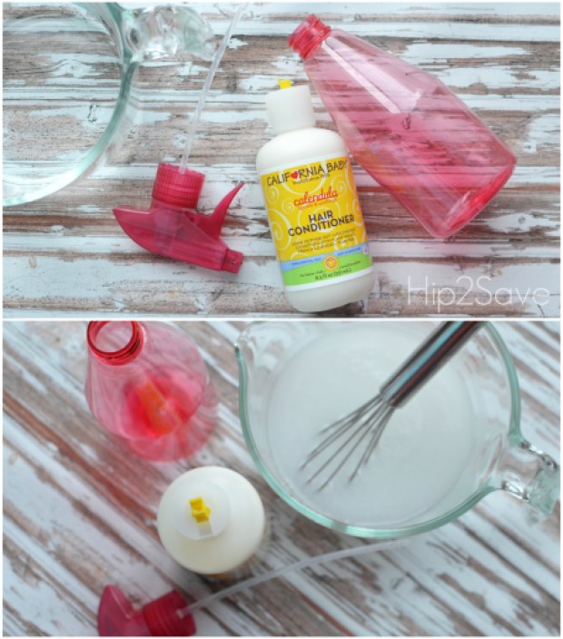 diy detangler spray with conditioner