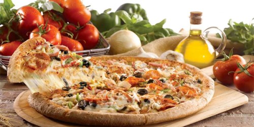 Papa John’s: 50% Off ANY Large Pizza