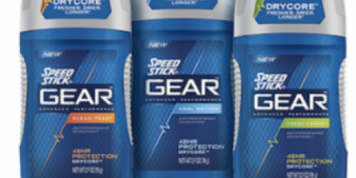 High Value $2/1 Speed Stick GEAR Coupon (Reset!) + Upcoming CVS and Rite Aid Deals